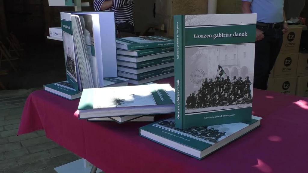 “Goazen gabiriar danok”: 1936ko gerrako Gabiriako gudarien historia, liburu eta dokumental bihurtua
