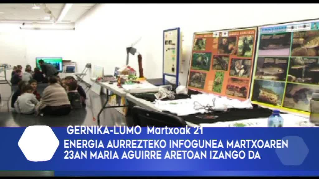 ENERGIA AURREZTEKO INFOGUNEA IZANGO DA MARTXOAREN 23AN