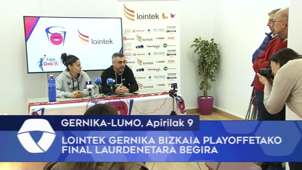 Lointek Gernika Bizkaia playoffetako final laurdenetara begira