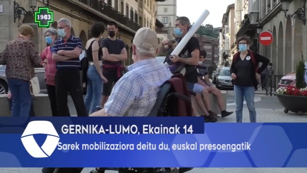 Sarek Mobilizaziora deitu du Euskal Presoengatik