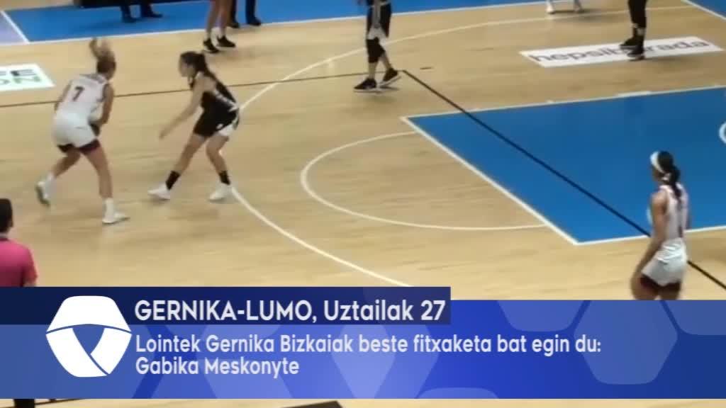 Lointek Gernika Bizkaiak beste fitxaketa bat egin du, Gabika Meskonyte