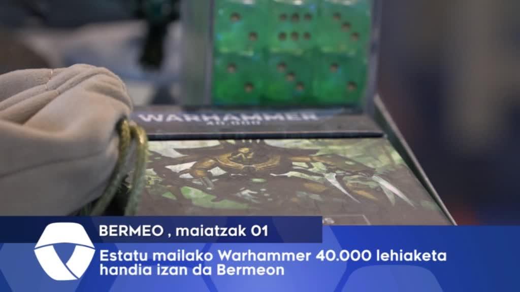 Estatu mailako Warhammer 40.000 lehiaketa handia izan da Bermeon