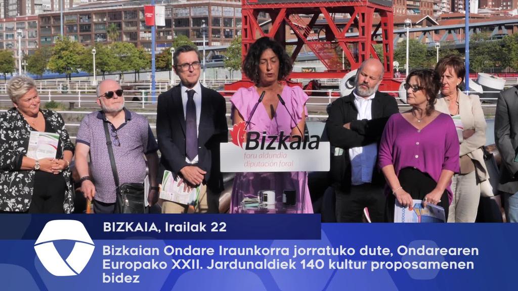 Ondarearen Europako XXII. Jardunaldiek Bizkaian Ondare Iraunkorra jorratuko dute 140 kultur proposamenen bidez