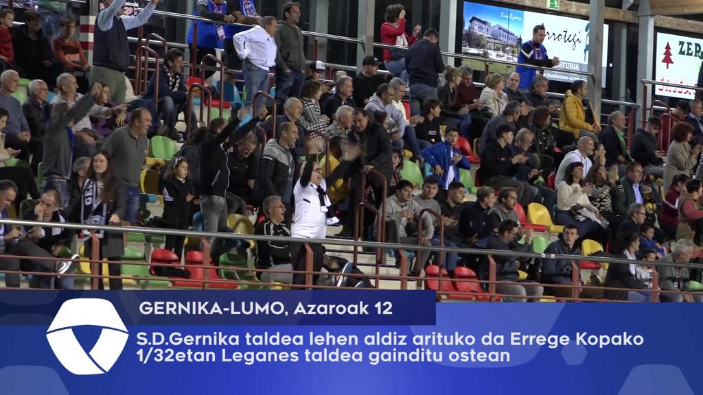 S. D. Gernika taldea lehen aldiz artuko da 1/32-etan Leganes taldea gainditu ostean