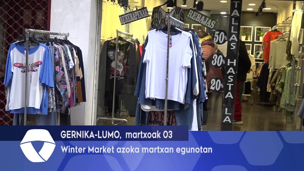 Winter market azoka martxan egunotan