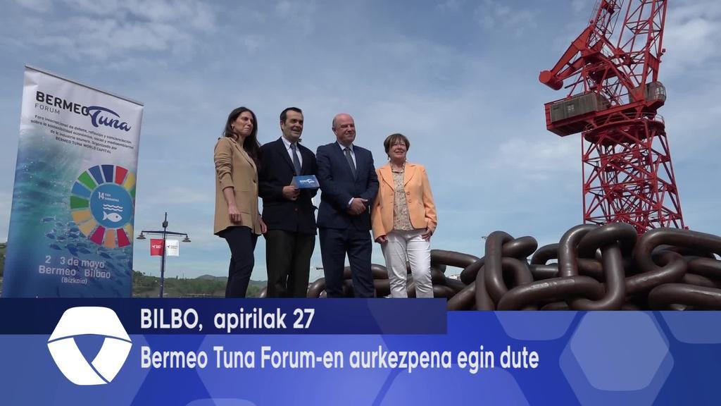 Bermeo Tuna Forum-en aurkezpena egin dute