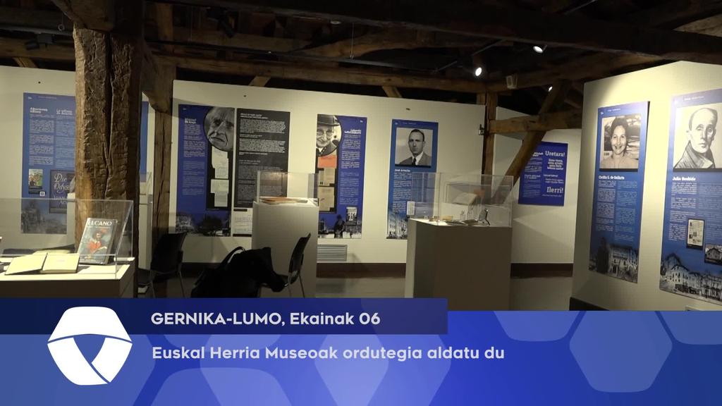 Euskal Herria Museoak ordutegia aldatu du
