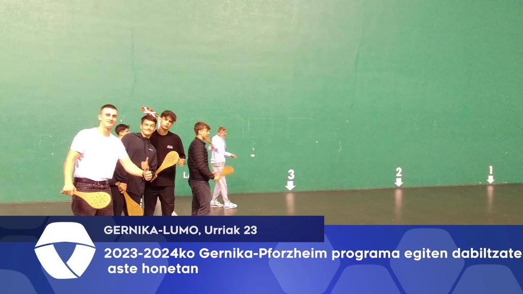 2023-2024ko Gernika-Pforzheim programa egiten dabiltzate