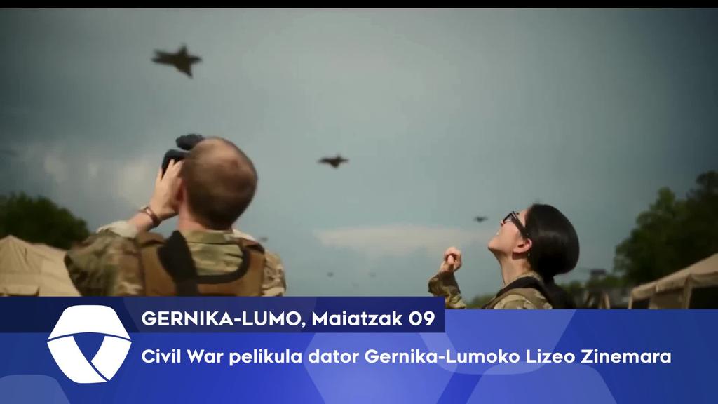 Civil War pelikula dator Gernika-Lumoko Lizeo Zinemara