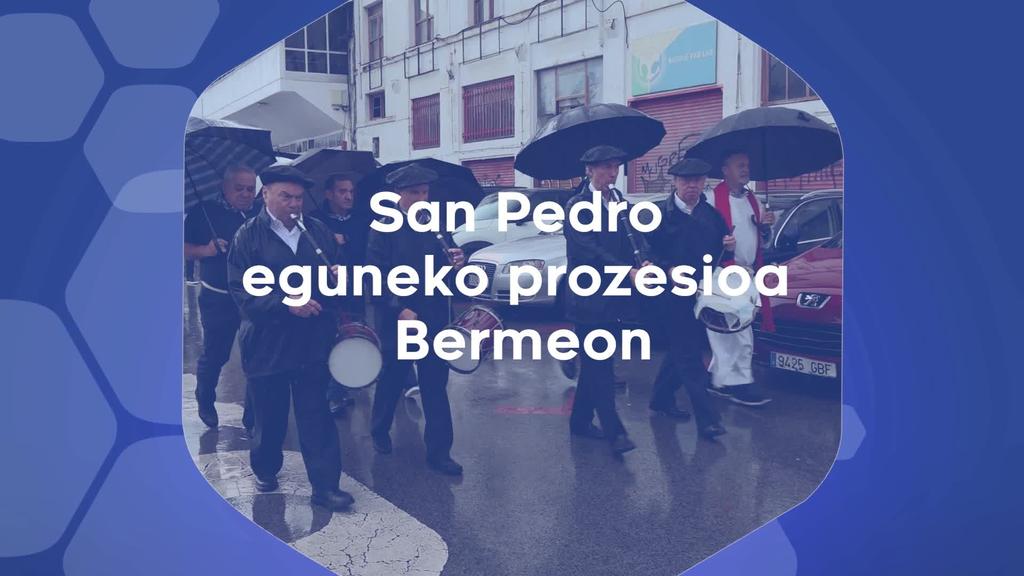 SAN PEDRO EGUNEKO PROZESIOA BERMEON