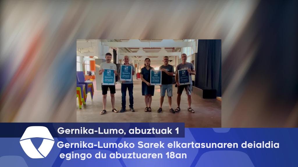 Gernika-Lumoko Sarek elkartasunaren deialdia egingo du abuztuaren 18an