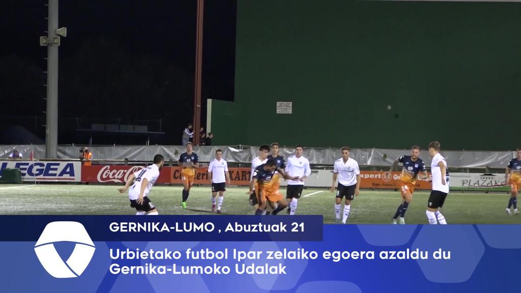  Urbietako Ipar zelaiko egoera azaldu du Gernika-Lumoko Udalak