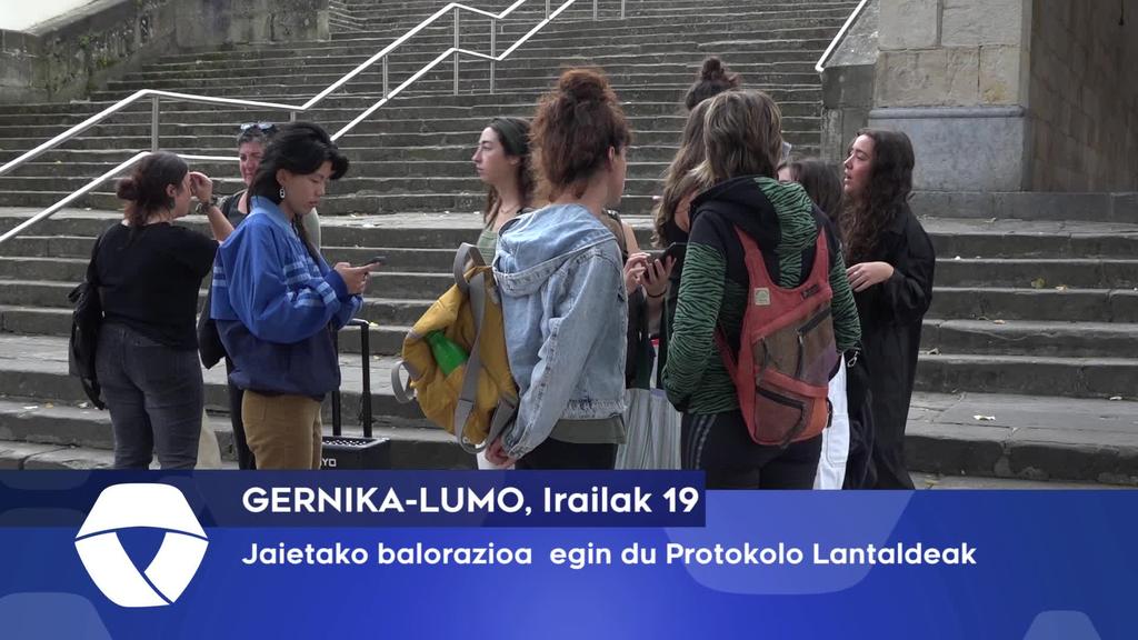  Jaietako balorazioa egin du Protokolo Lantaldeak