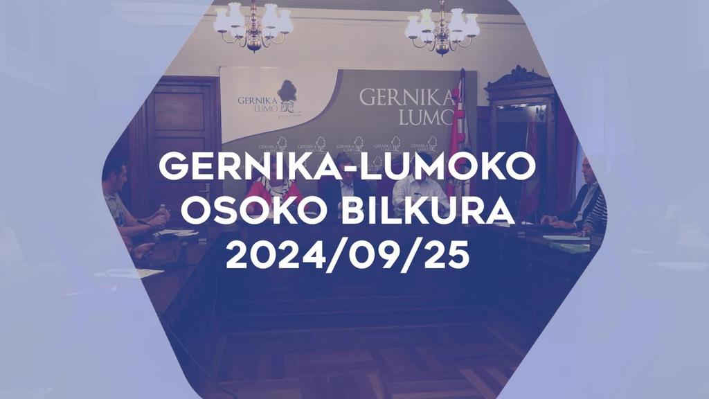 GERNIKA-LUMOKO OSOKO BILKURA 20240925