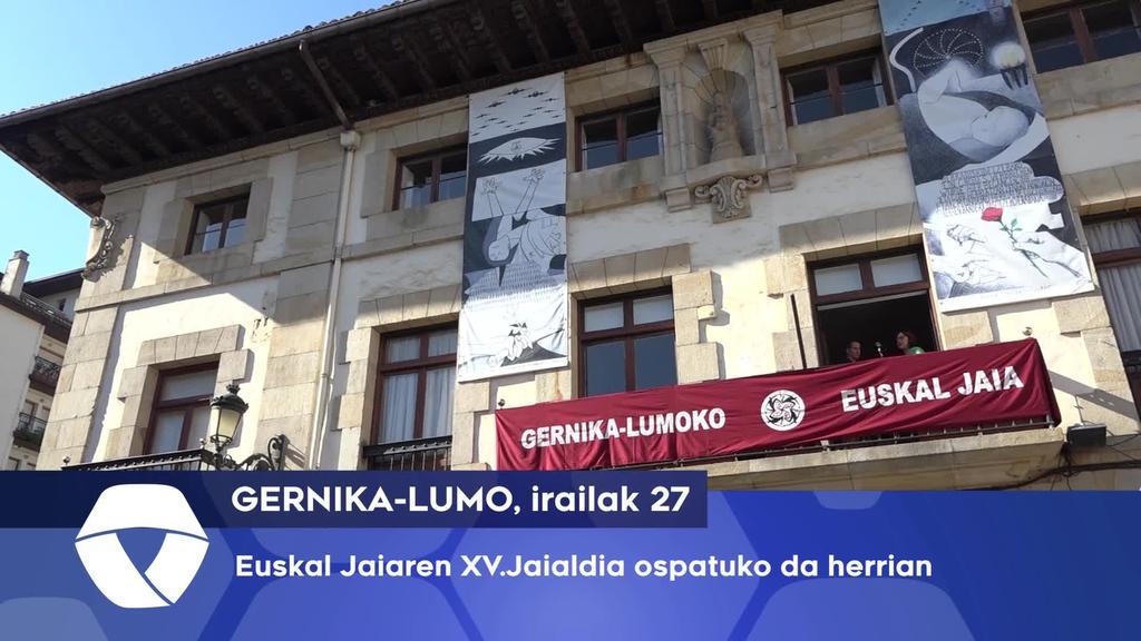 Euskal Jaiaren XV.Jaialdia ospatuko da herrian