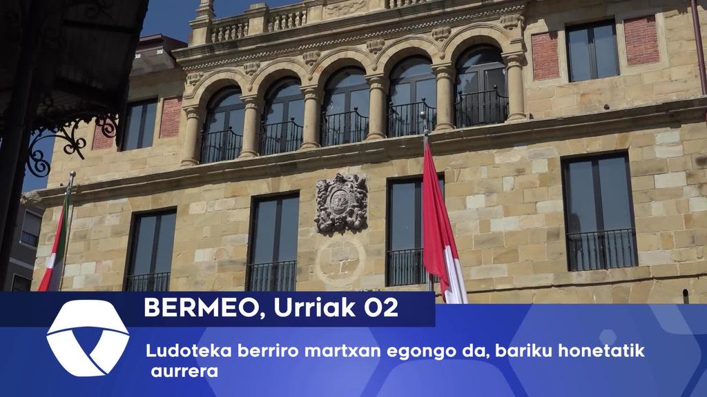 Ludoteka berriro martxan egongo da, bariku honetatik aurrera