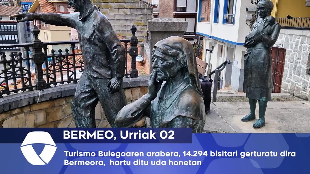 Turismo Bulegoaren arabera, 14.294 bisitari gerturatu dira Bermeoko herrira