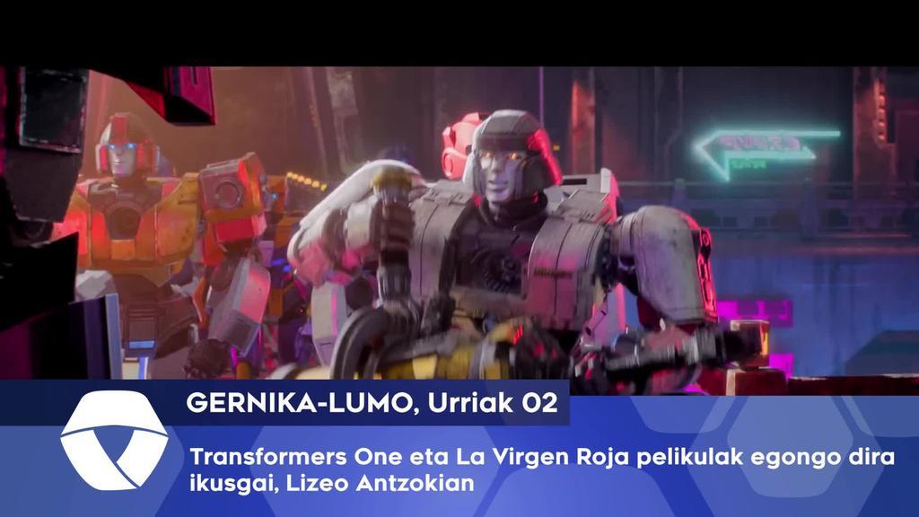 Transformers One eta La Virgen Roja pelikulak egongo dira, Lizeo Antzokian