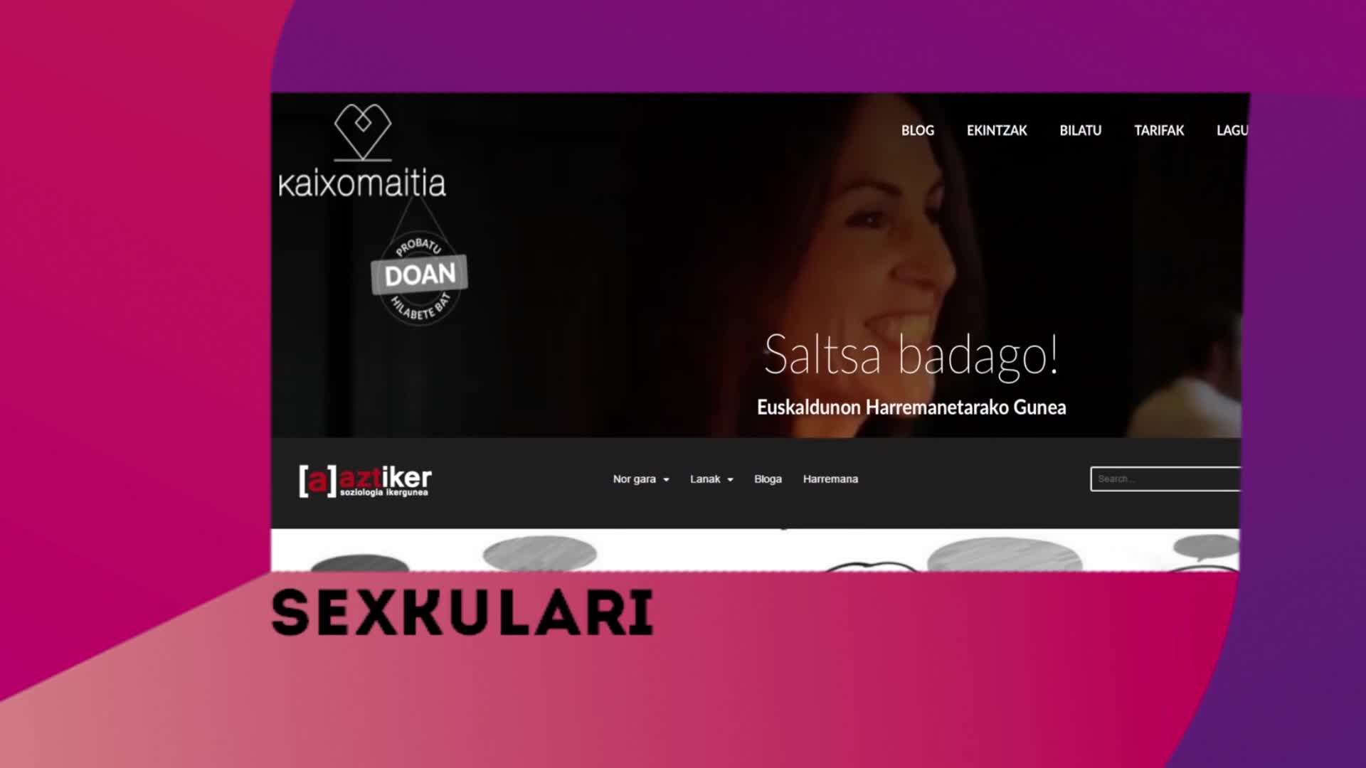 Sexkulari 15, Euskaldunak eta sexualitatea 2.atala