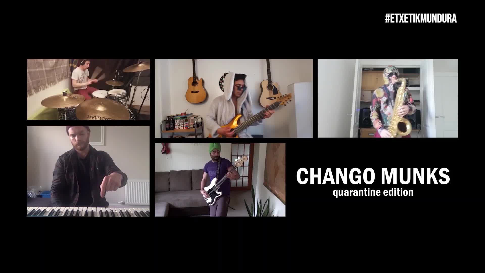 Chango Munks musika taldea, etxetik mundura