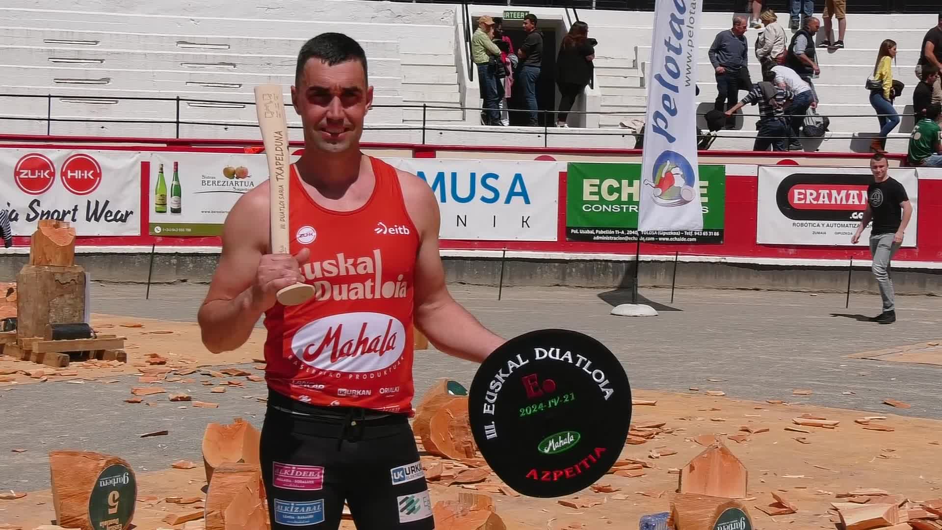 Ugaitz Mugertzak irabazi du  III. Euskal Duatloia