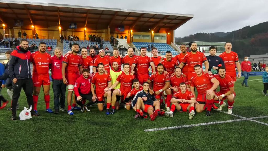 AMPO Ordizia Rugby taldeak 51 eta 8 garaitu zuen Grupo Intxausti Gernika taldea altamiran