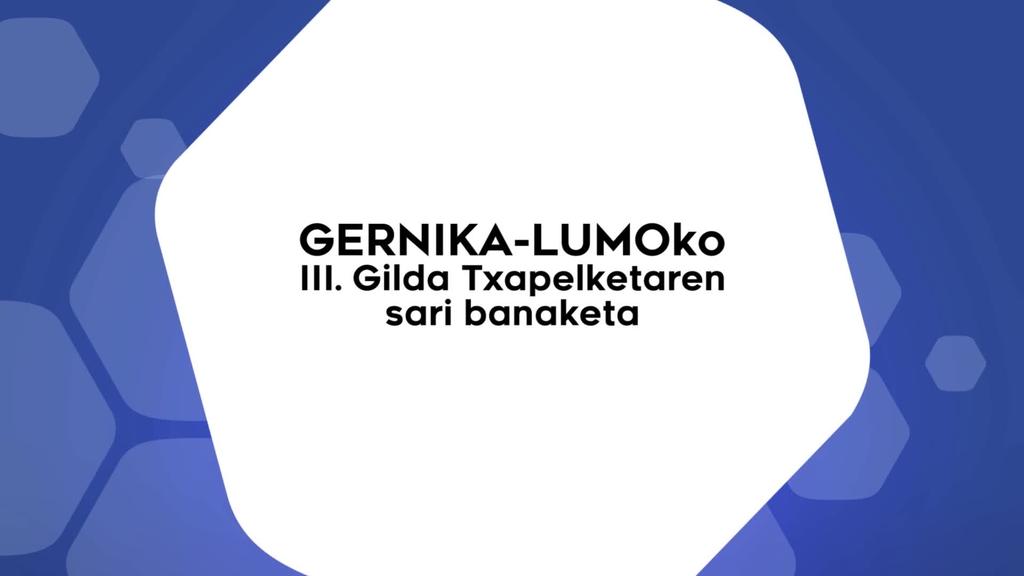 Gernika-Lumoko III. Gilda Txapelketaren sari banaketa