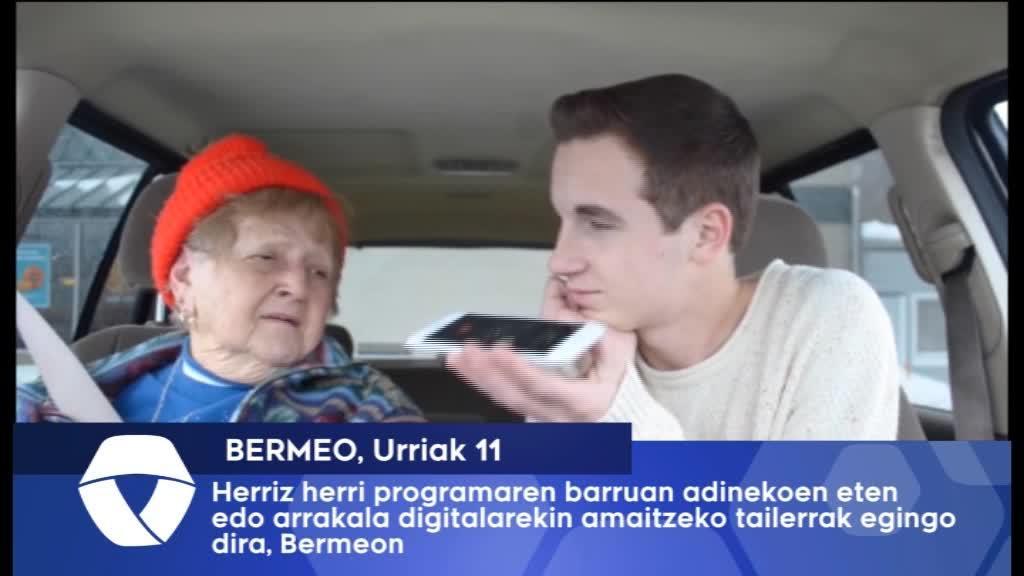 Herriz herri programaren barruan adinekoen eten edo arrakala digitalarekinamaitzeko tailerrak egingo dituzte, Bermeon