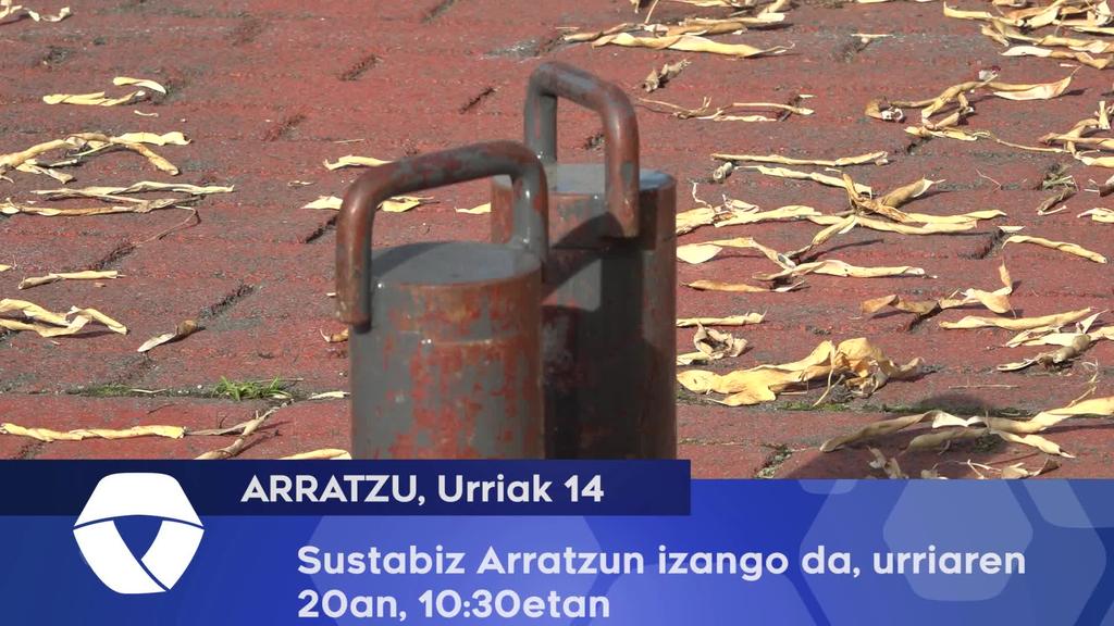 Sustabiz Arratzun izango da, urriaren 20an