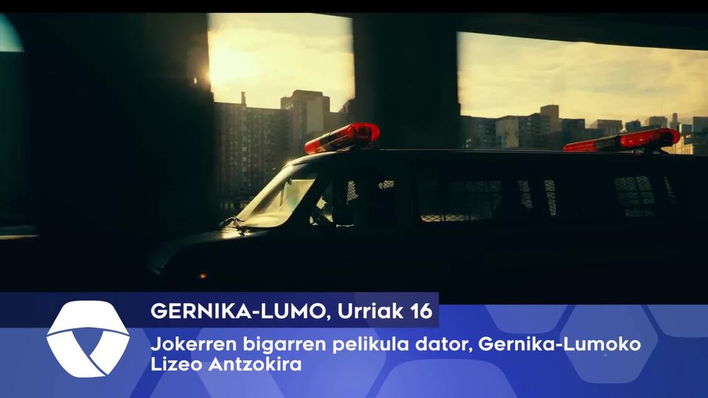 Joker 2 pelikula ikusteko aukera izango dute Gernika-Lumotarrek