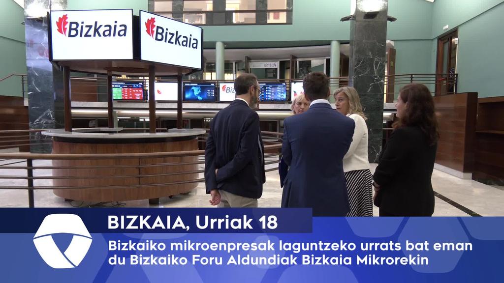 Bizkaiko mikroenpresak laguntzeko urrats bat eman du Bizkaiko Foru Aldundiak Bizkaia Mikrorekin