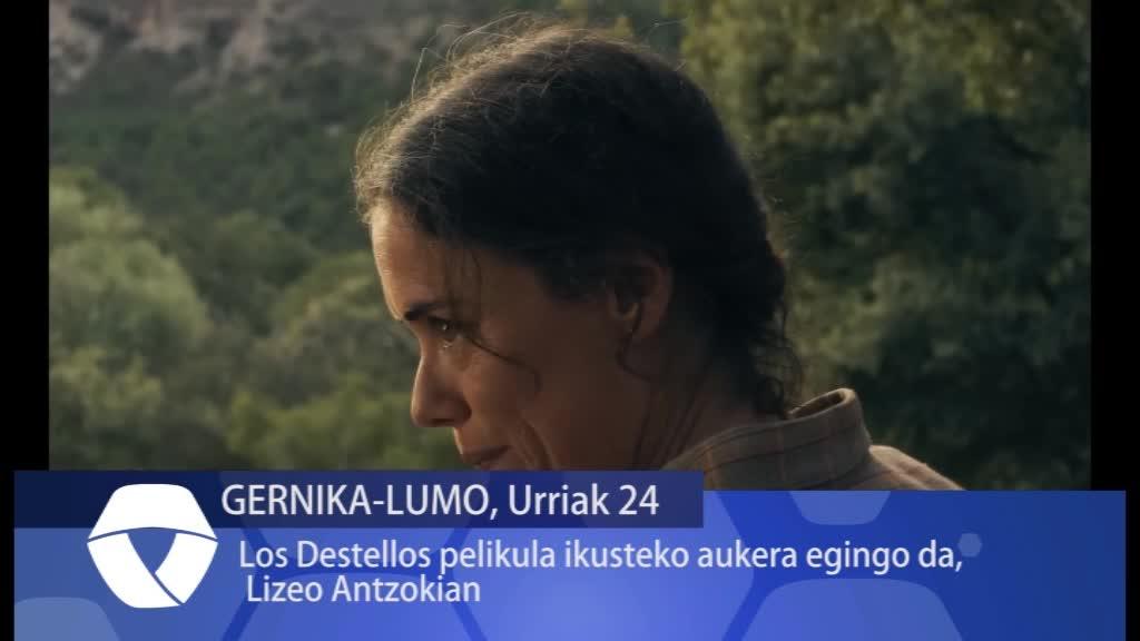 Los Destellos pelikula ikusteko aukera egongo da