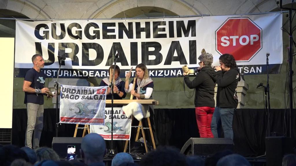 Guggenheim Urdaibai Stop-ek antolatutako manifestazioa